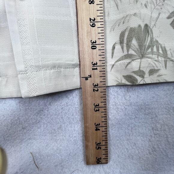 Tommy Bahama Palm Leaf Silk Shirt Mens XL Cream Button Up Short Sleeve Hawaiian - Picture 11 of 12